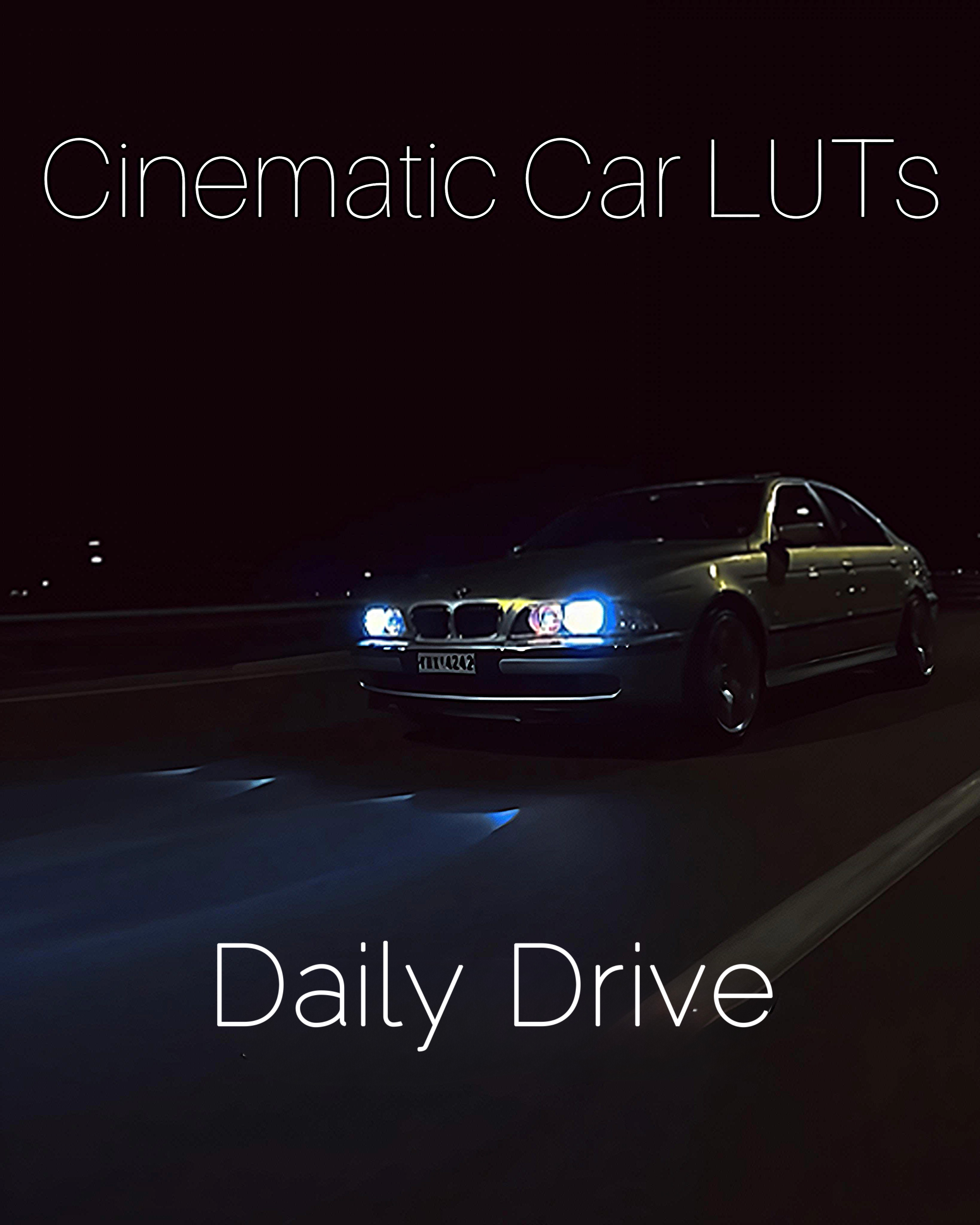 Cinematic Car LUT Pack
